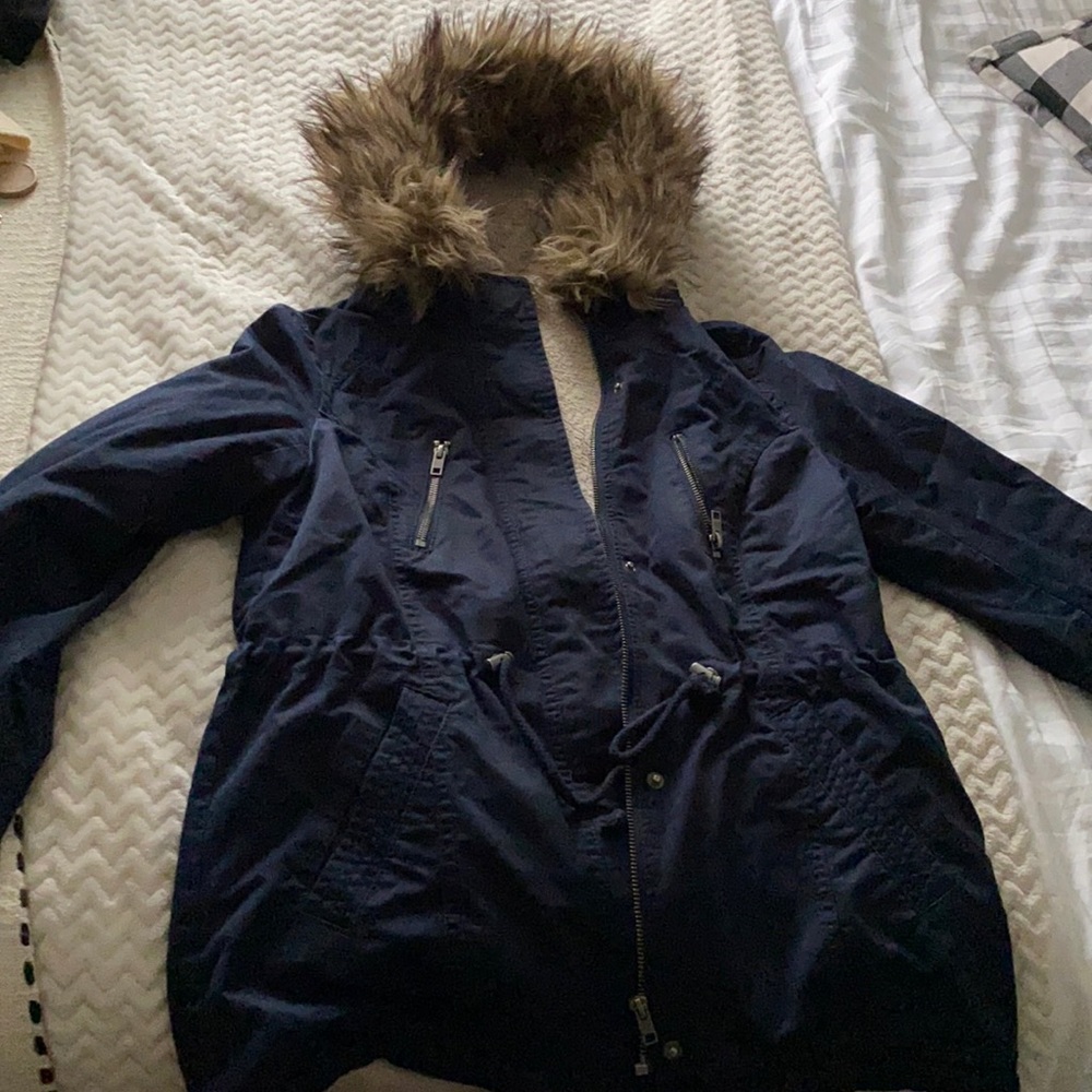 Navy blue jacket